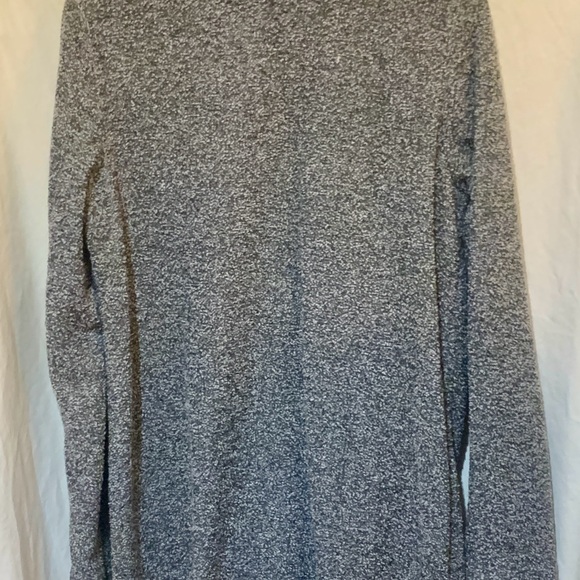 Old Navy Gray Sweater Coat Jacket Small tall size 4 or 6 - Picture 3 of 4